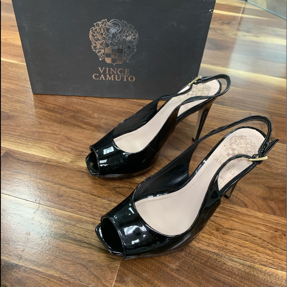 Vince camuto black heels